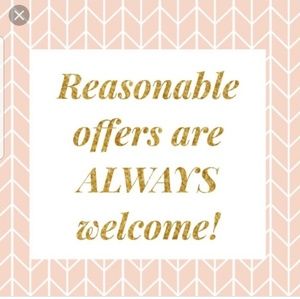 Please make an offer. I'm cleaning out my closet.